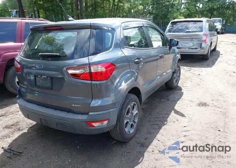 2020 Ford Ecosport S из США, поврежденный, VIN MAJ6S3FL4LC321880